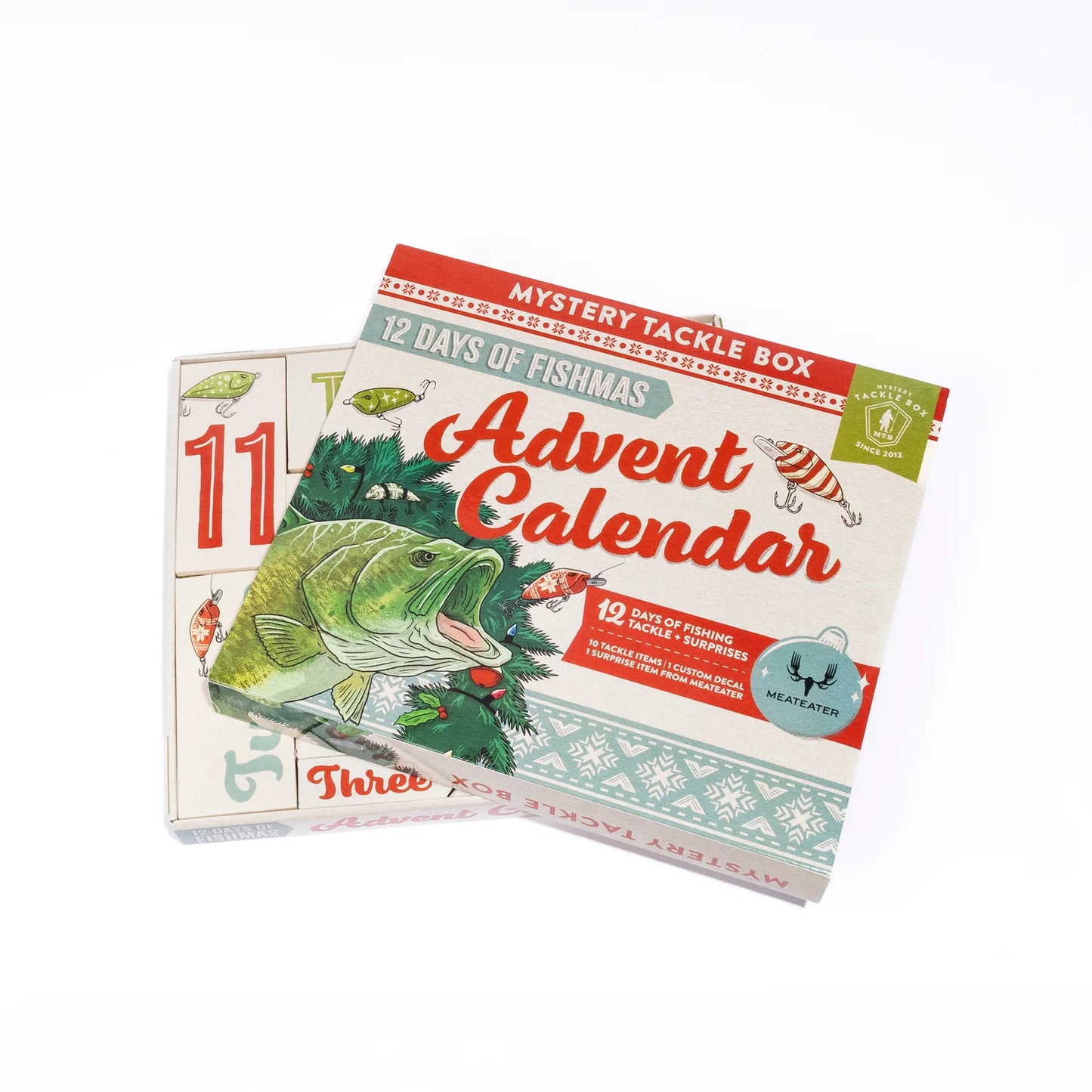 MYSTERY TACKLE BOX 12 DAYS OF FISHMAS ADVENT CALENDER