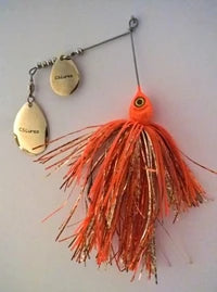 C.S.LURES SPINNERBAITS WITH EASY HUB SILICONE SKIRT