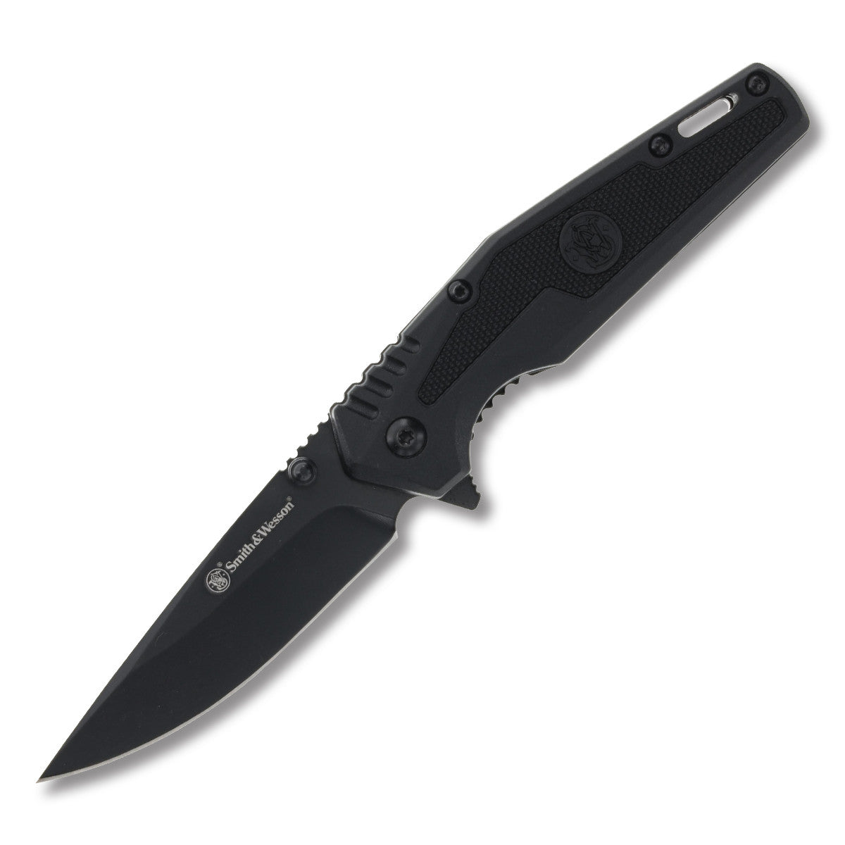SMITH AND WESSON S.W.A.T. SPRING ASSISTED DROP POINT POCKET KNIFE