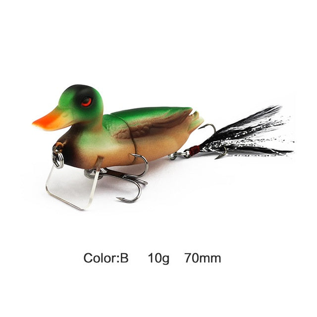 JOINTED DUCK WAKE BAIT LURE