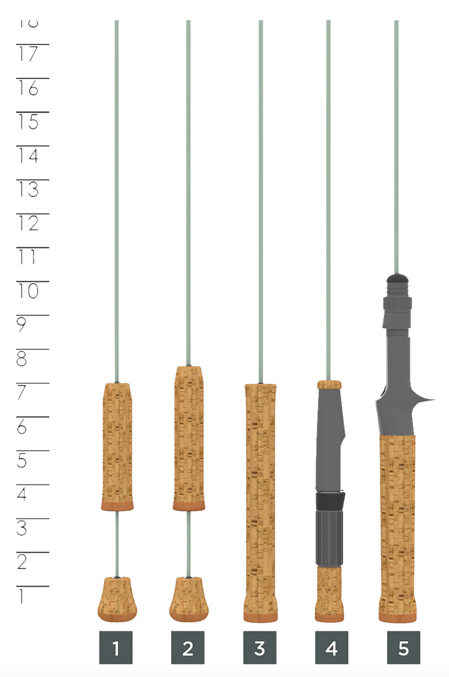 ST CROIX SKANDIC ICE FISHING SPINNING ROD