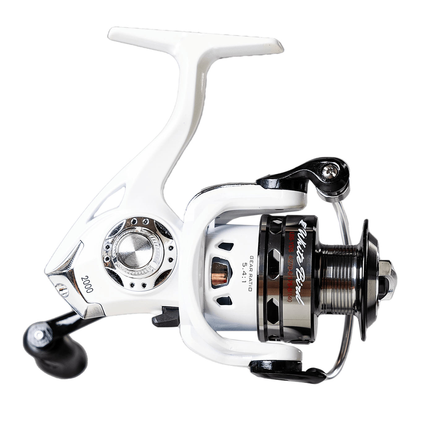 White Bird Spinning Reel (retail packaging)