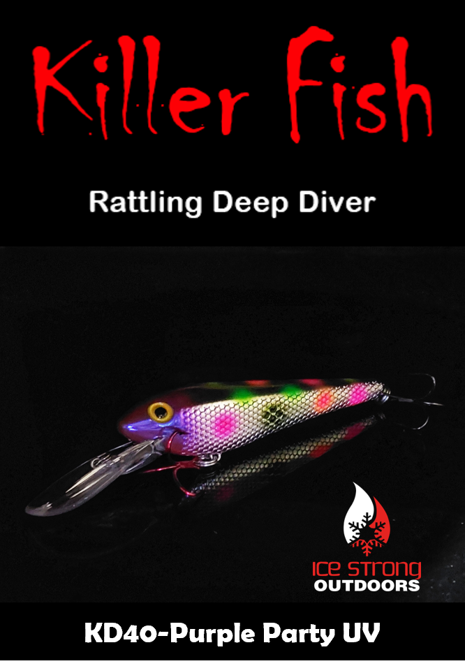 Killer Fish - Rattling DEEP Diver UV - FALL BRAWLIN'/SLAM SALE!