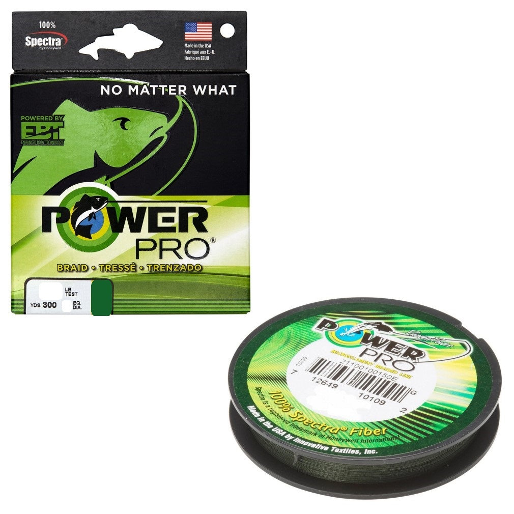 POWER PRO SPECTRA BRAIDED FISHING LINE