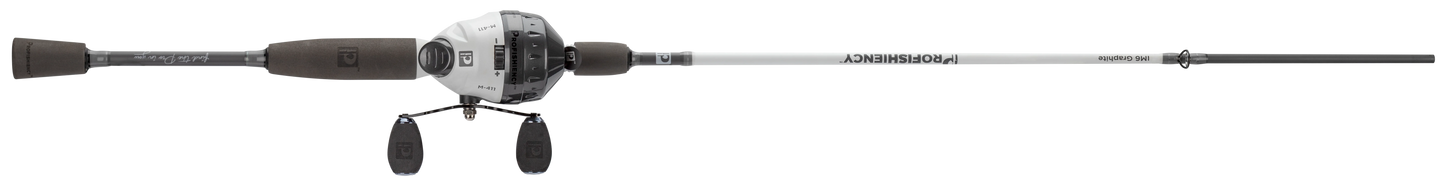 PROFISHIENCY GREY/WHITE SPINCAST COMBO