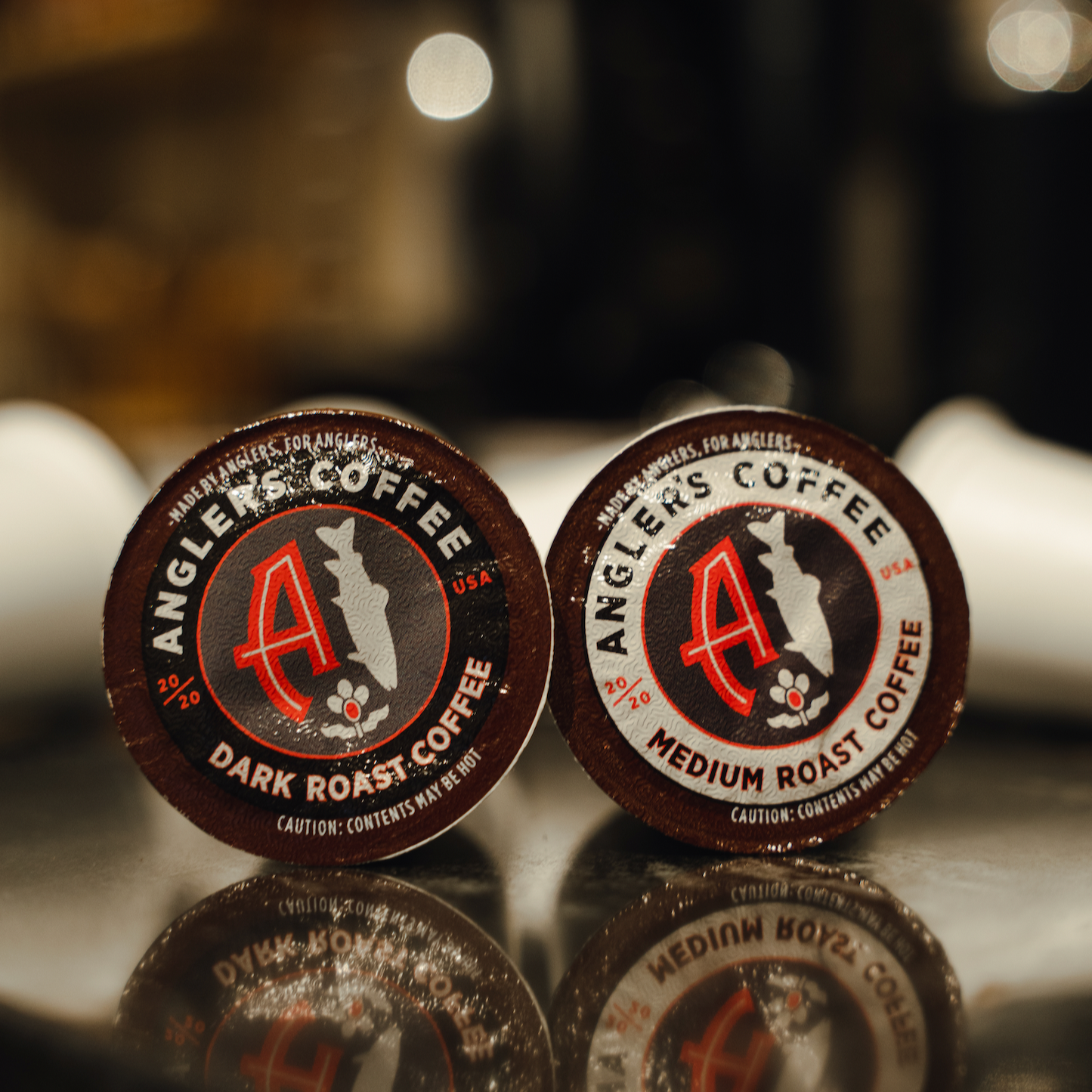 Angler's Coffee Single Serve Coffee Pods (Dark Roast)