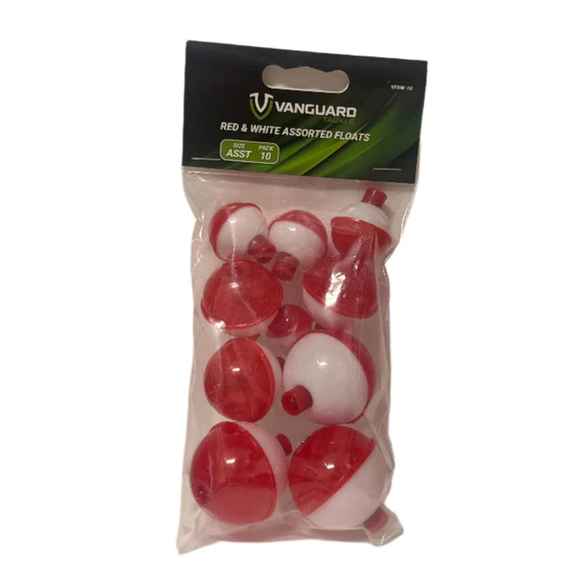 VANGUARD RED AND WHITE ASSORTED FLOATS