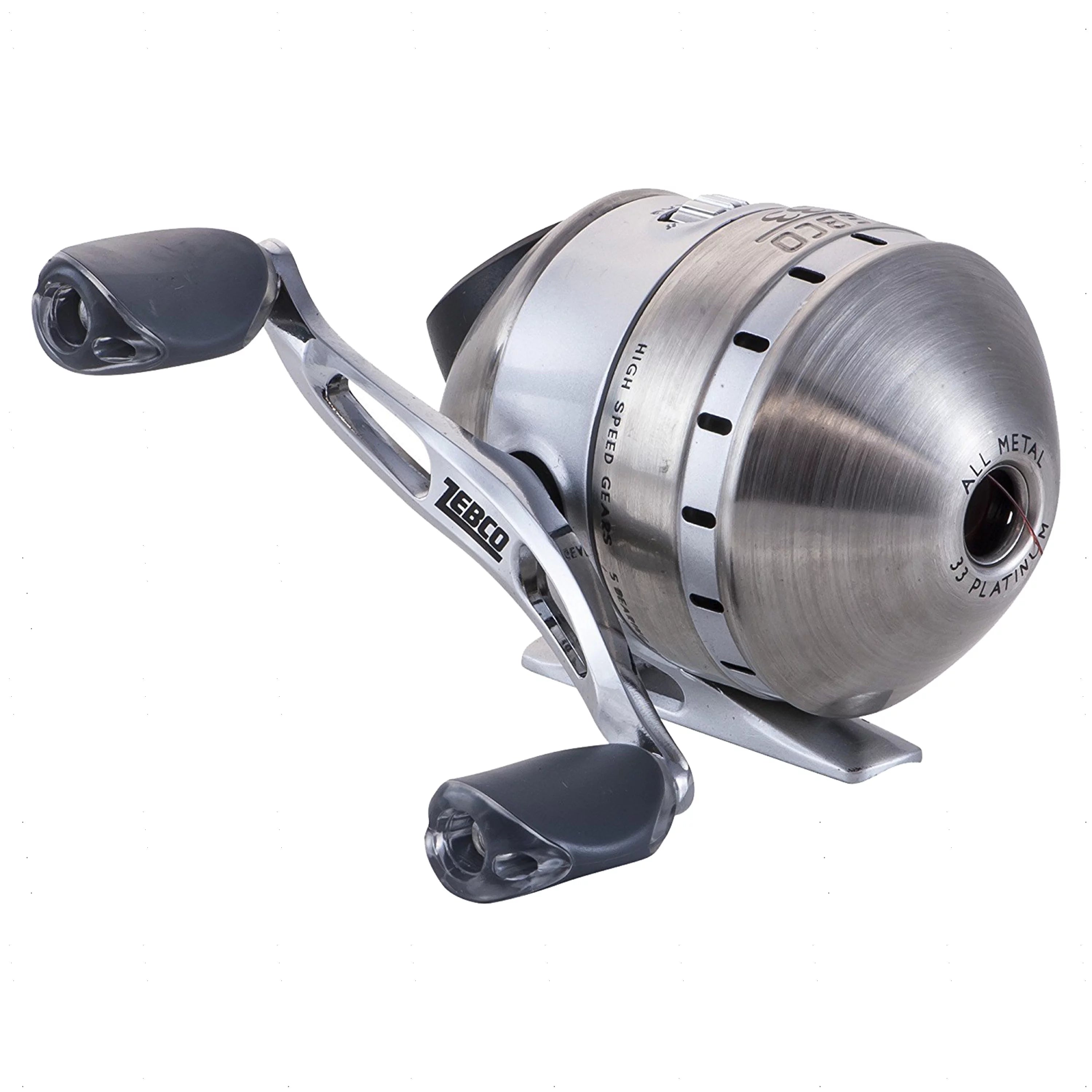 Zebco Model 33 SPINCASTING REEL USA 1 Rivet Metal Foot Zebco Model 33 SPINCASTING REEL USA 1 Rivet Metal Foot