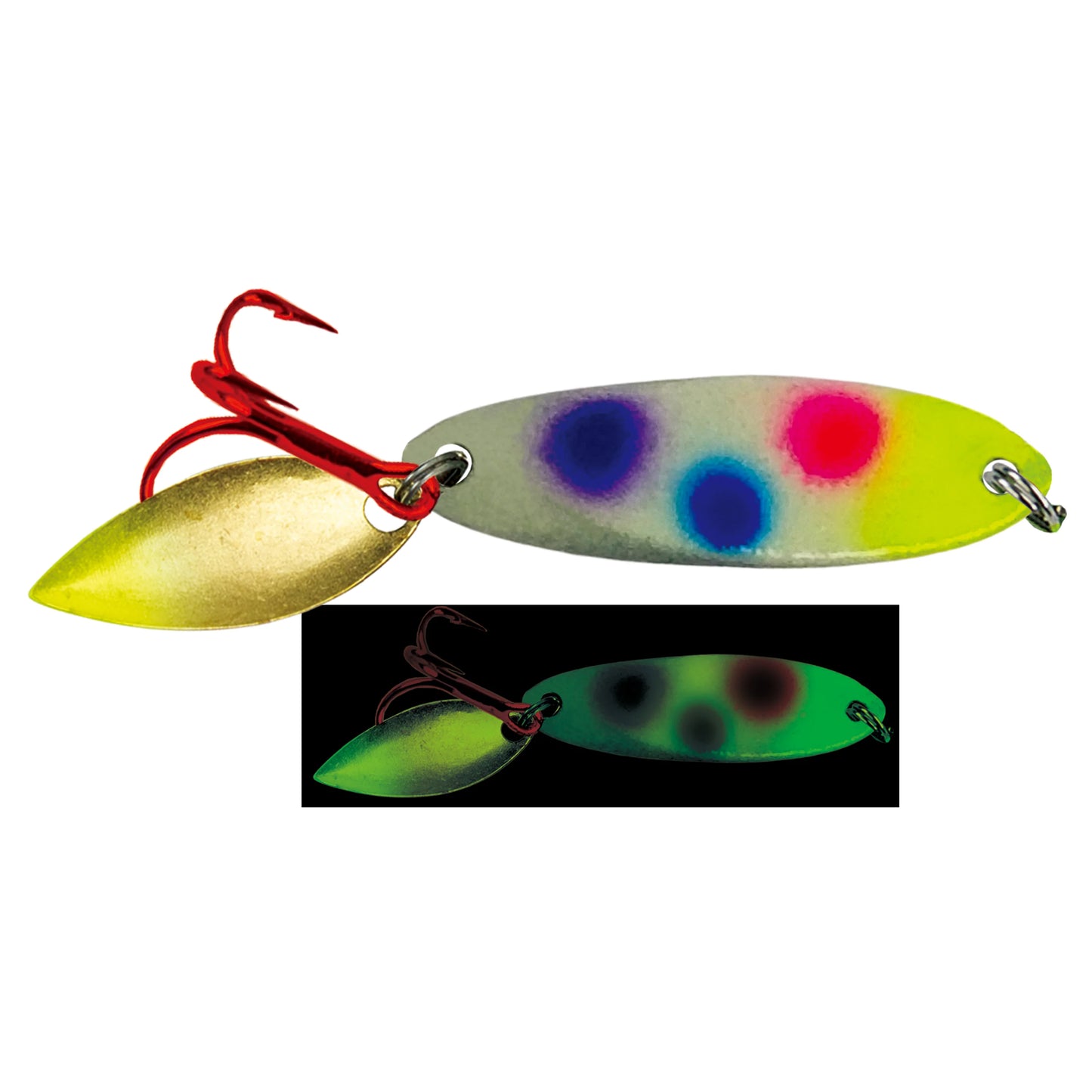 ACME BLADED ICE KASTMASTER MOONSHINE GLOW