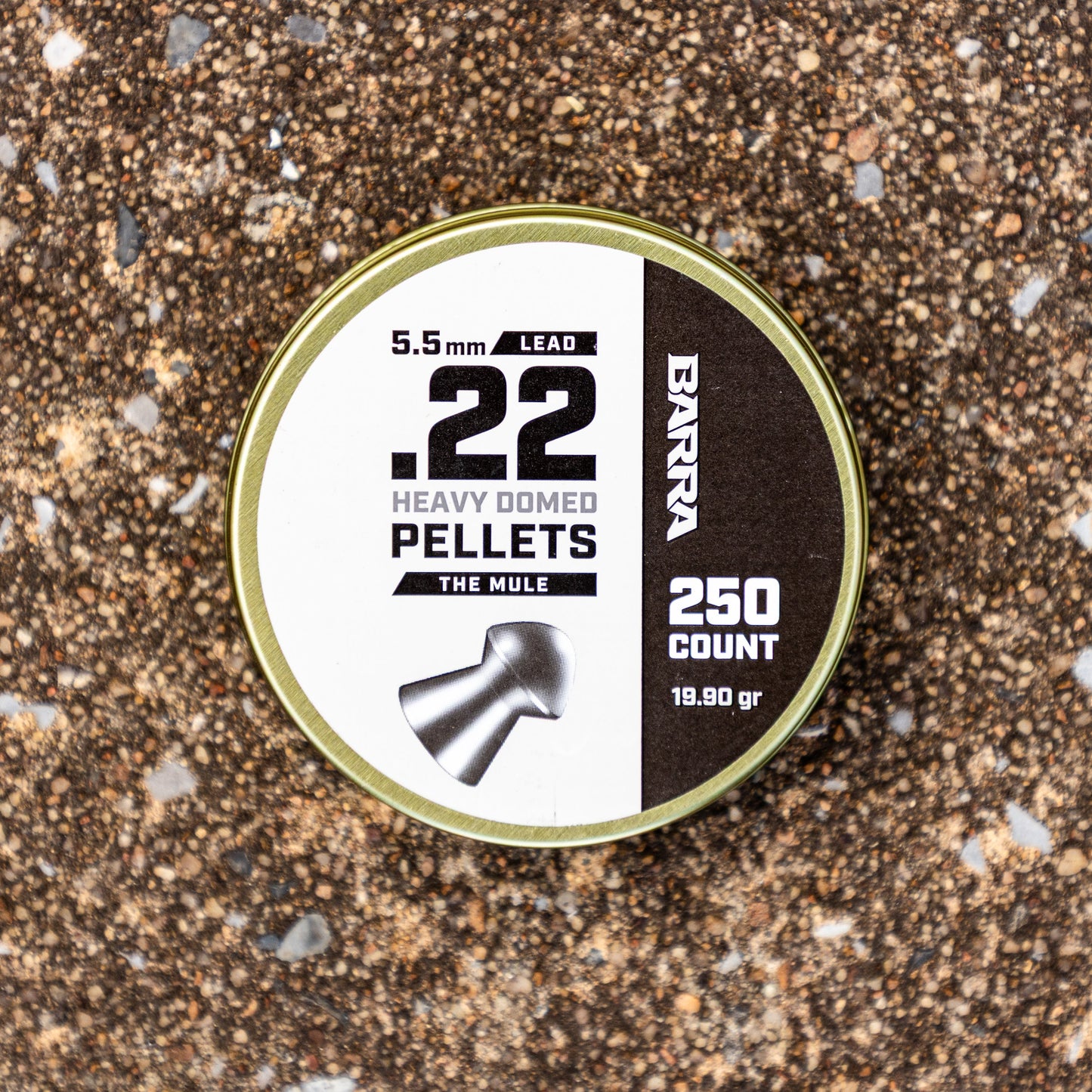 Mule Heavy Domed .22 Caliber Pellets - 250 Count