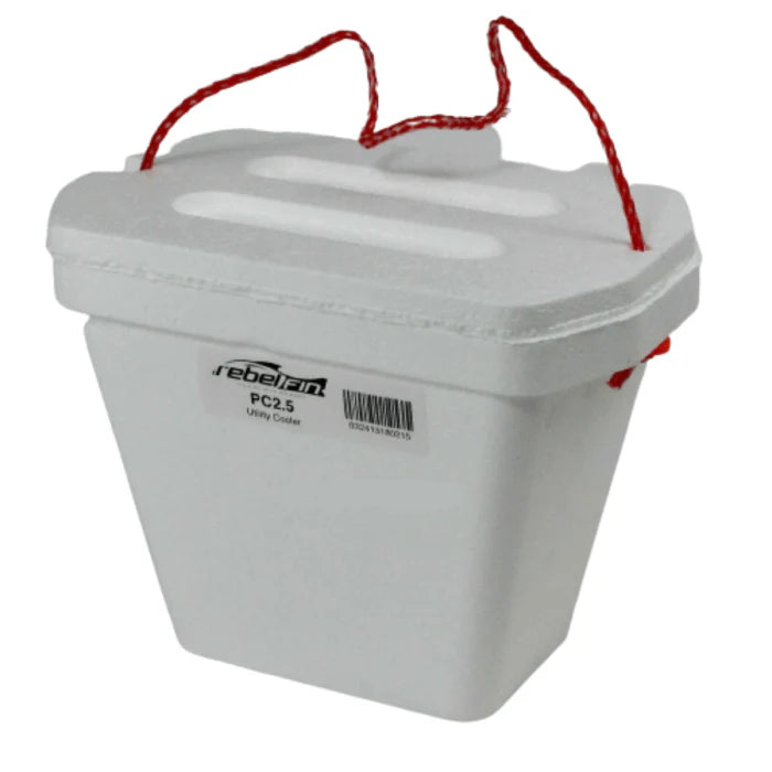 2.5QT STYROFOAM BUCKET – ANGLER'S OUTLET