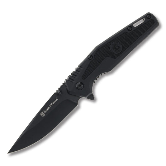 SMITH AND WESSON S.W.A.T. SPRING ASSISTED DROP POINT POCKET KNIFE