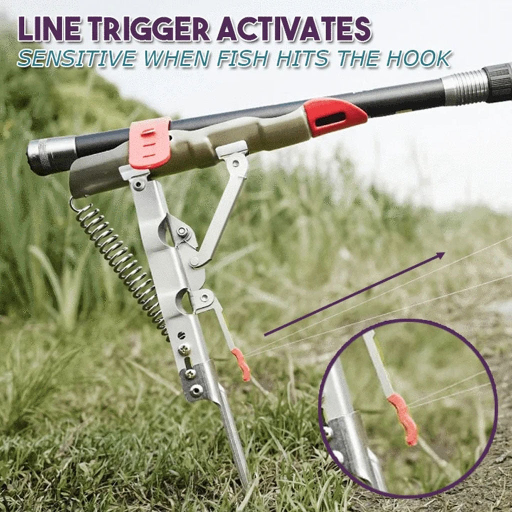 AUTOMATIC HOOK SET ROD HOLDER