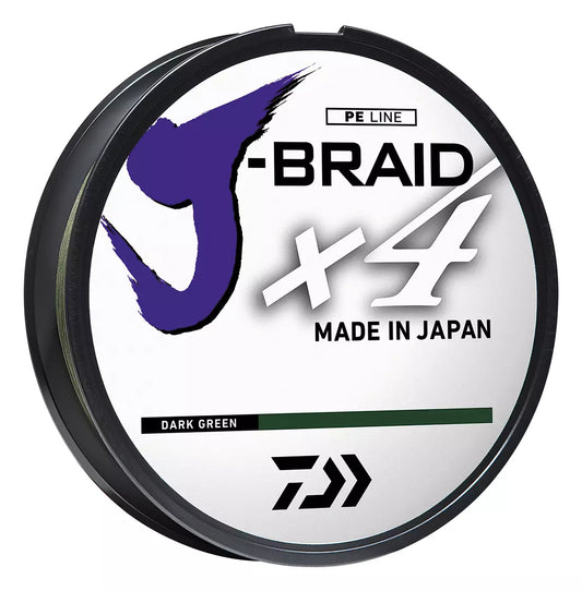 DAIWA J-BRAID X4 BRAIDED LINE