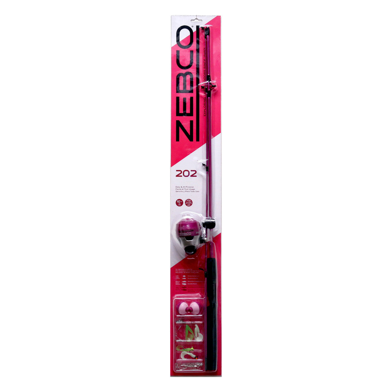 ZEBCO 202 SPINCAST COMBO KIT