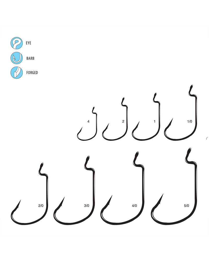 GAMAKATSU G-LOCK WORM HOOKS