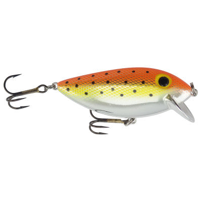 brad's thin fish lures Brad's ThinFish Orange-Chartreuse Speck (UV)