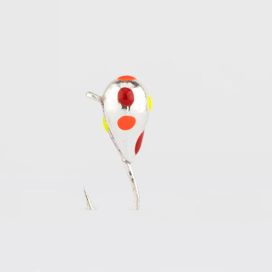 LAKE EFFECT CHROME SERIES UV/GLOW TUNGSTEN ICE FISHING JIGS