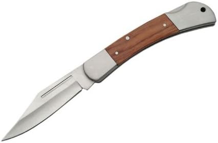 WOOD HUNTER FOLDING KNIFE