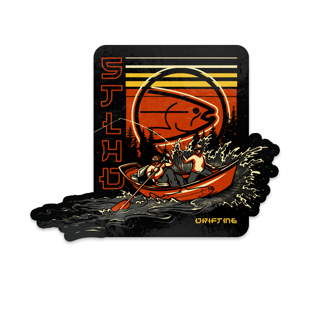 STLHD Drifting Sticker