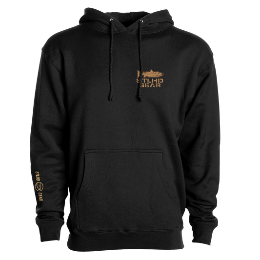 STLHD Men’s Work Hard Fish Hard Premium Hoodie