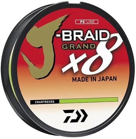 DAIWA J-BRAID GRAND 8X BRAIDED FISHING LINE