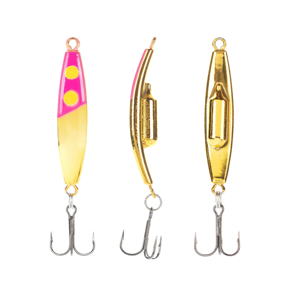 LAKE EFFECT LURES SHAME SHAKER UV SUPER GLOW RATTLE SPOON