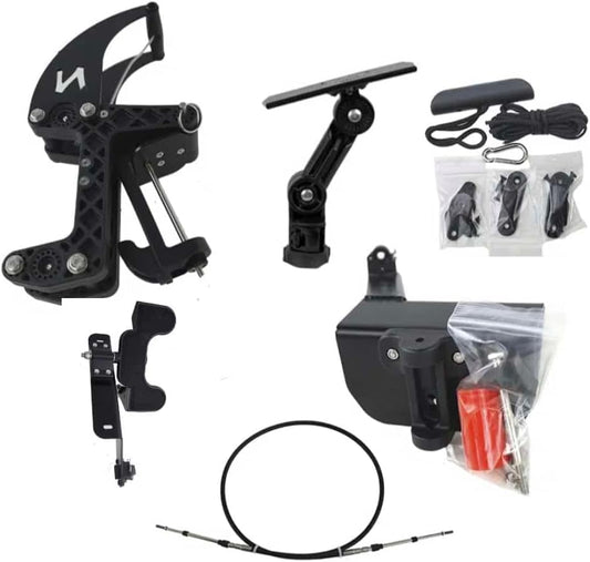 NUCANOE QUICK CONNECT FOOT STEERING MOUNT & CONTROL KIT