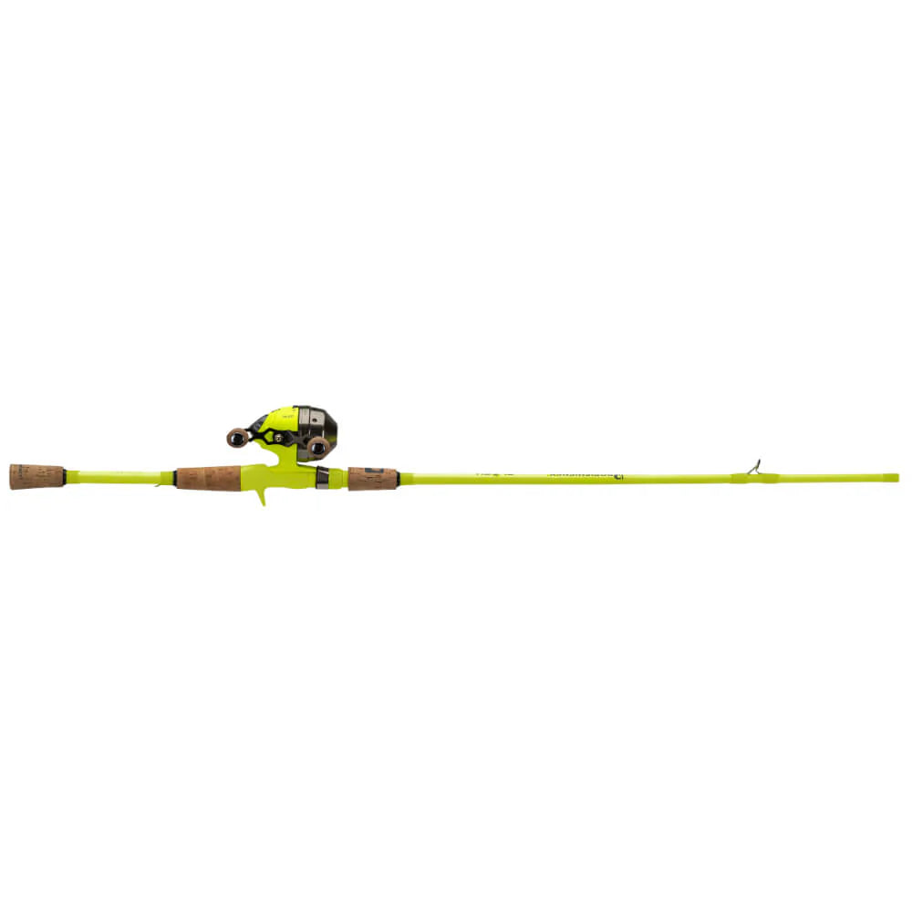 PROFISHIENCY FLASH FIBERGLASS SPINCAST COMBO