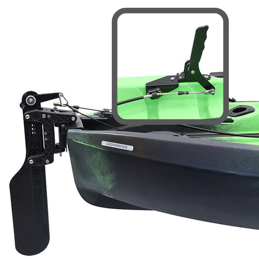 #7202 - QC Rudder System - HAND Steer - Flint