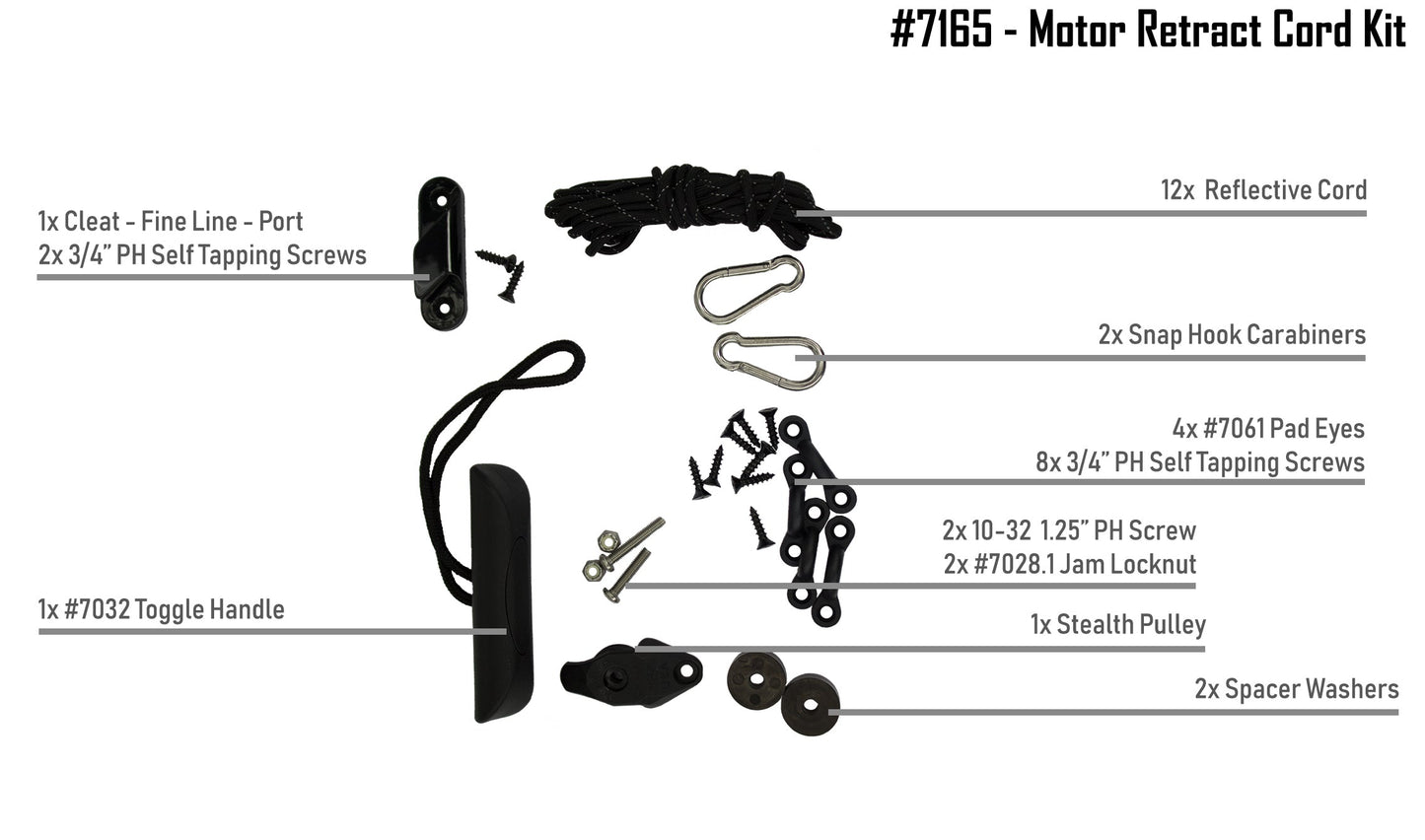 #7165 - Transom Motor Retract Kit