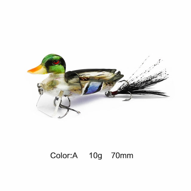 JOINTED DUCK WAKE BAIT LURE