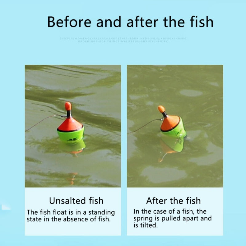 AUTOMATIC HOOKSET FISHING FLOAT