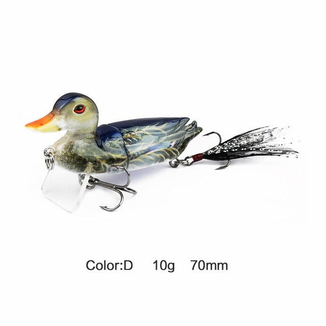 JOINTED DUCK WAKE BAIT LURE
