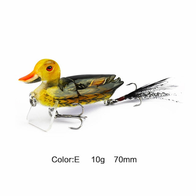 JOINTED DUCK WAKE BAIT LURE