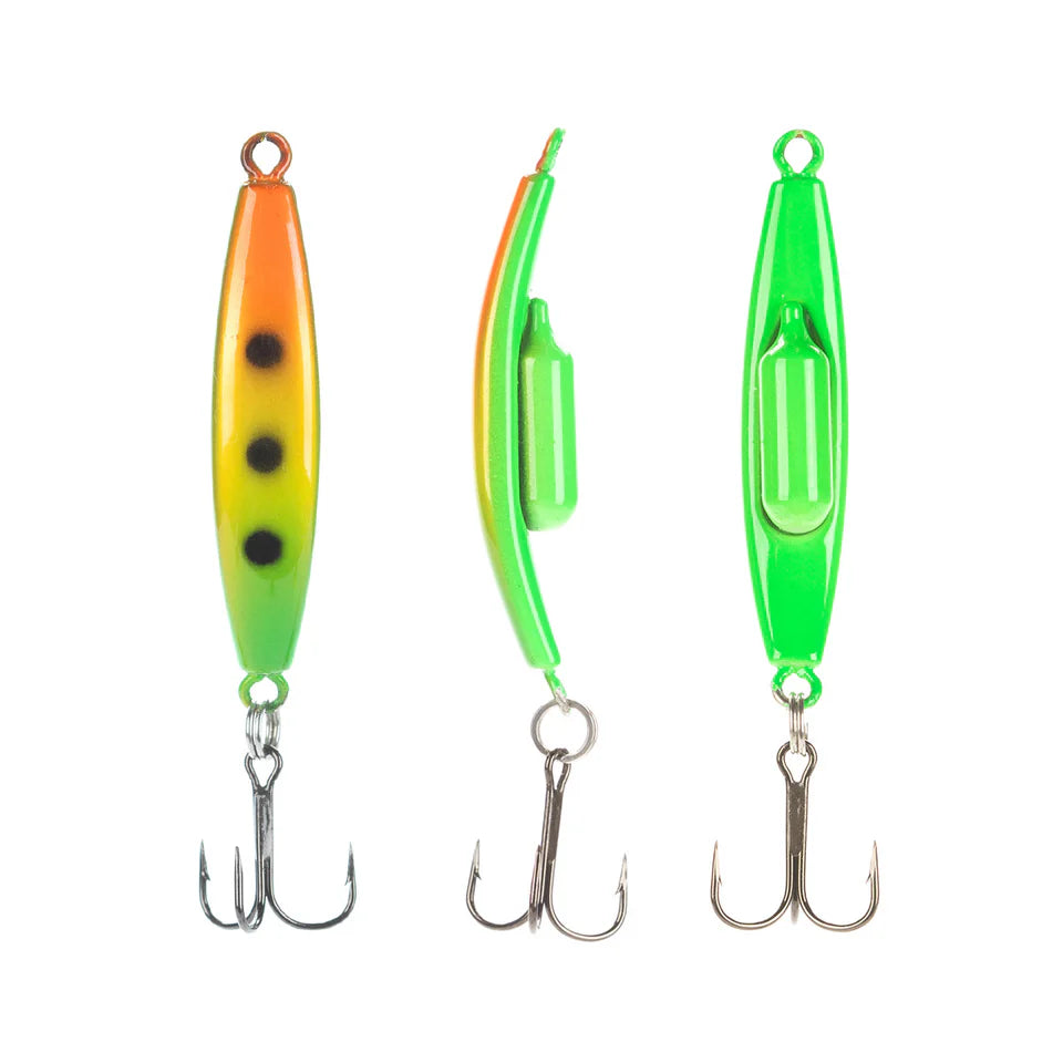 LAKE EFFECT LURES SHAME SHAKER UV SUPER GLOW RATTLE SPOON