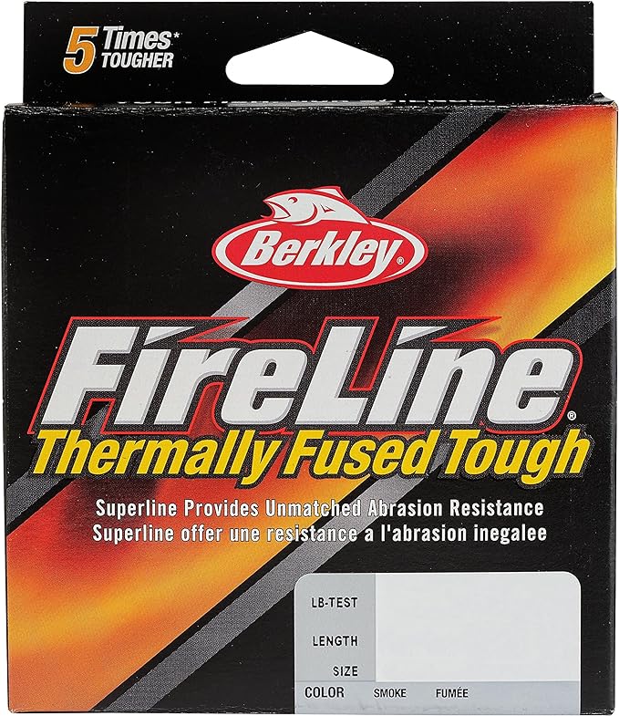 BERKLEY FIRELINE SUPER LINE SMOKE