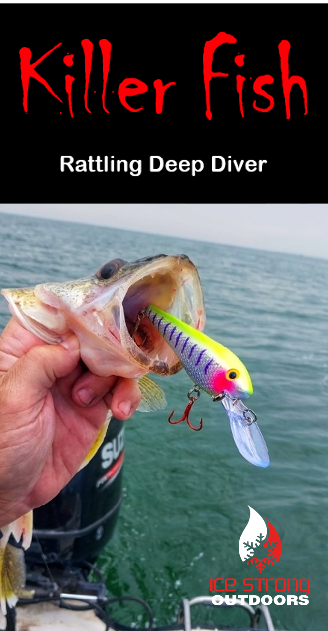 Killer Fish - Rattling DEEP Diver UV - FALL BRAWLIN'/SLAM SALE!