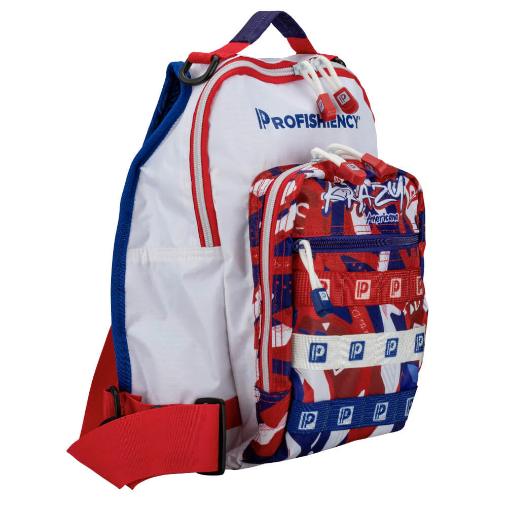 PROFISHIENCY KRAZY AMERICANA SLING BAG