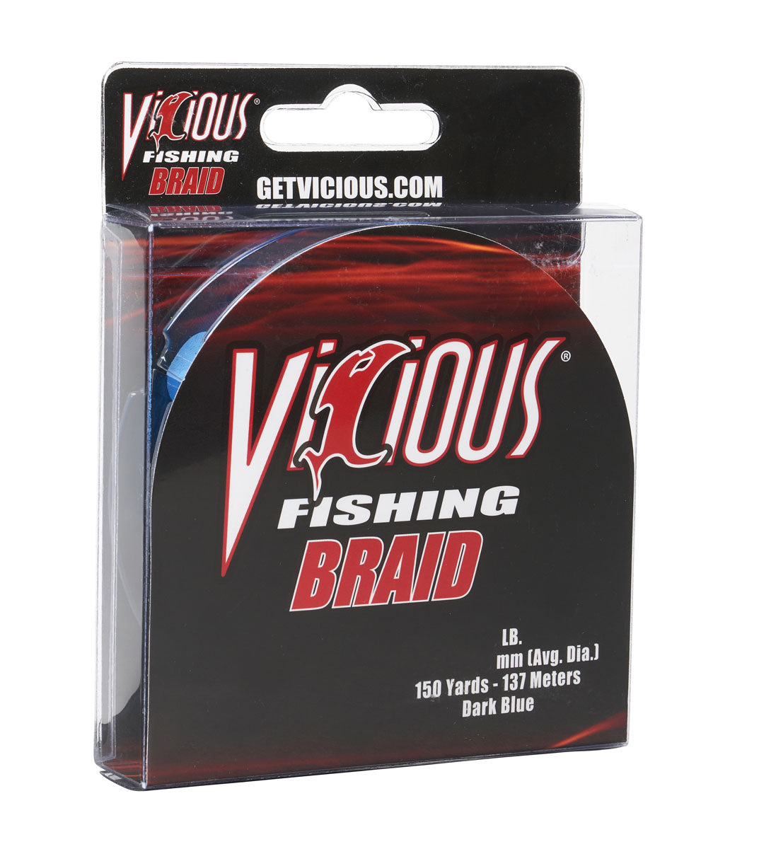 Vicious Standard Blue Braid - 80 Lb Test