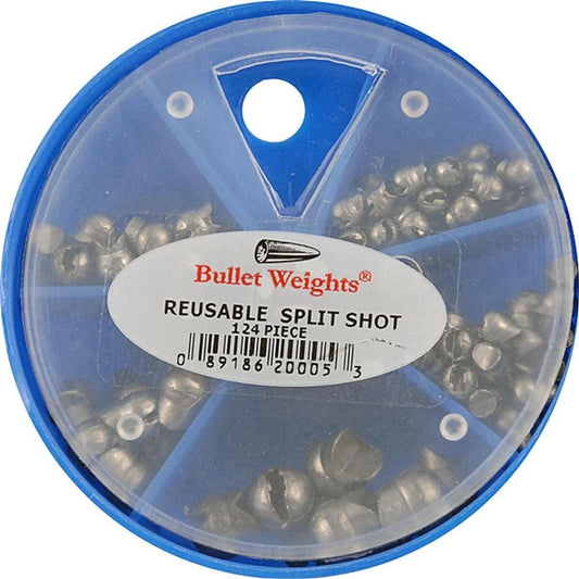 BULLET WEIGHTS REMOVABLE SPLIT SHOT CONNECTOR