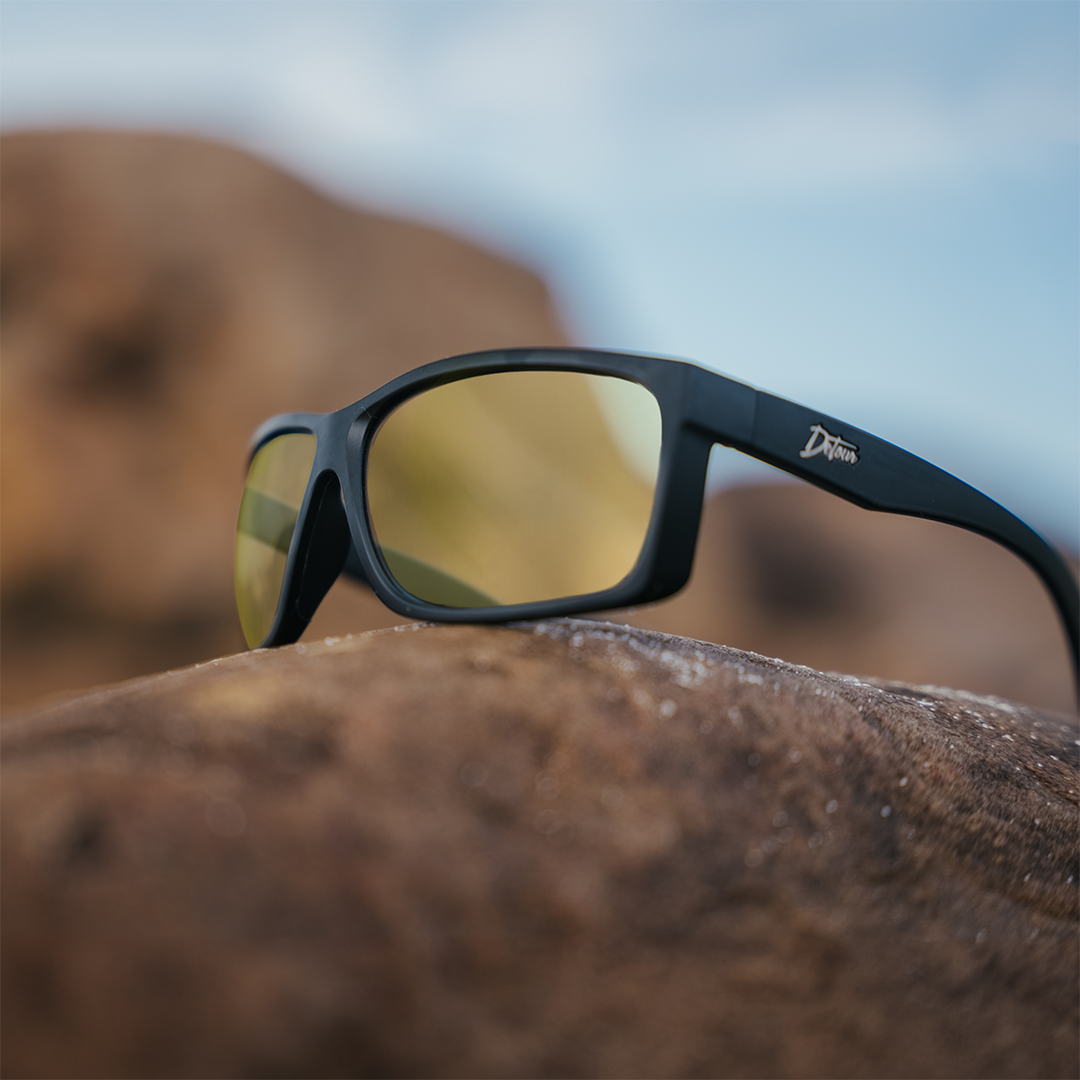 Breach - Matte Black - HD Night Yellow ANSI Z87+