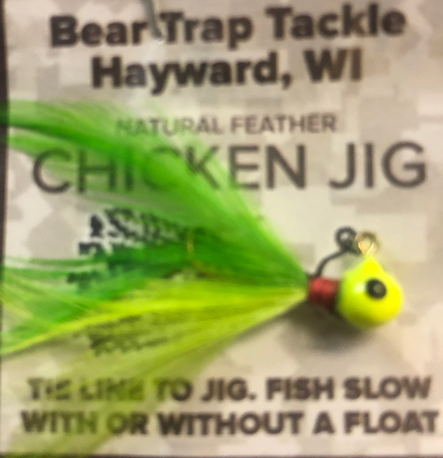 BEAR TRAP TACKLE CHICKEN JIGS