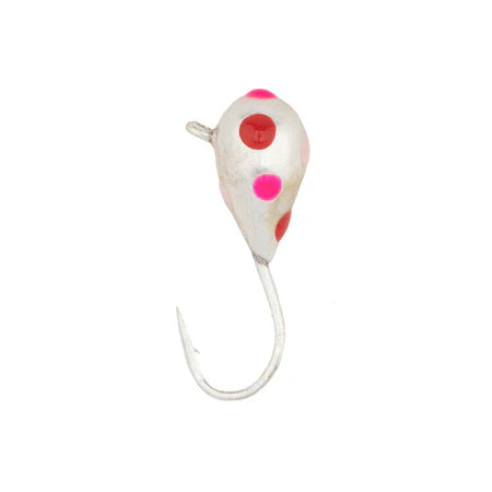 LAKE EFFECT CHROME SERIES UV/GLOW TUNGSTEN ICE FISHING JIGS