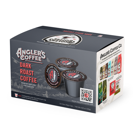 Angler's Coffee Single Serve Coffee Pods (Dark Roast)