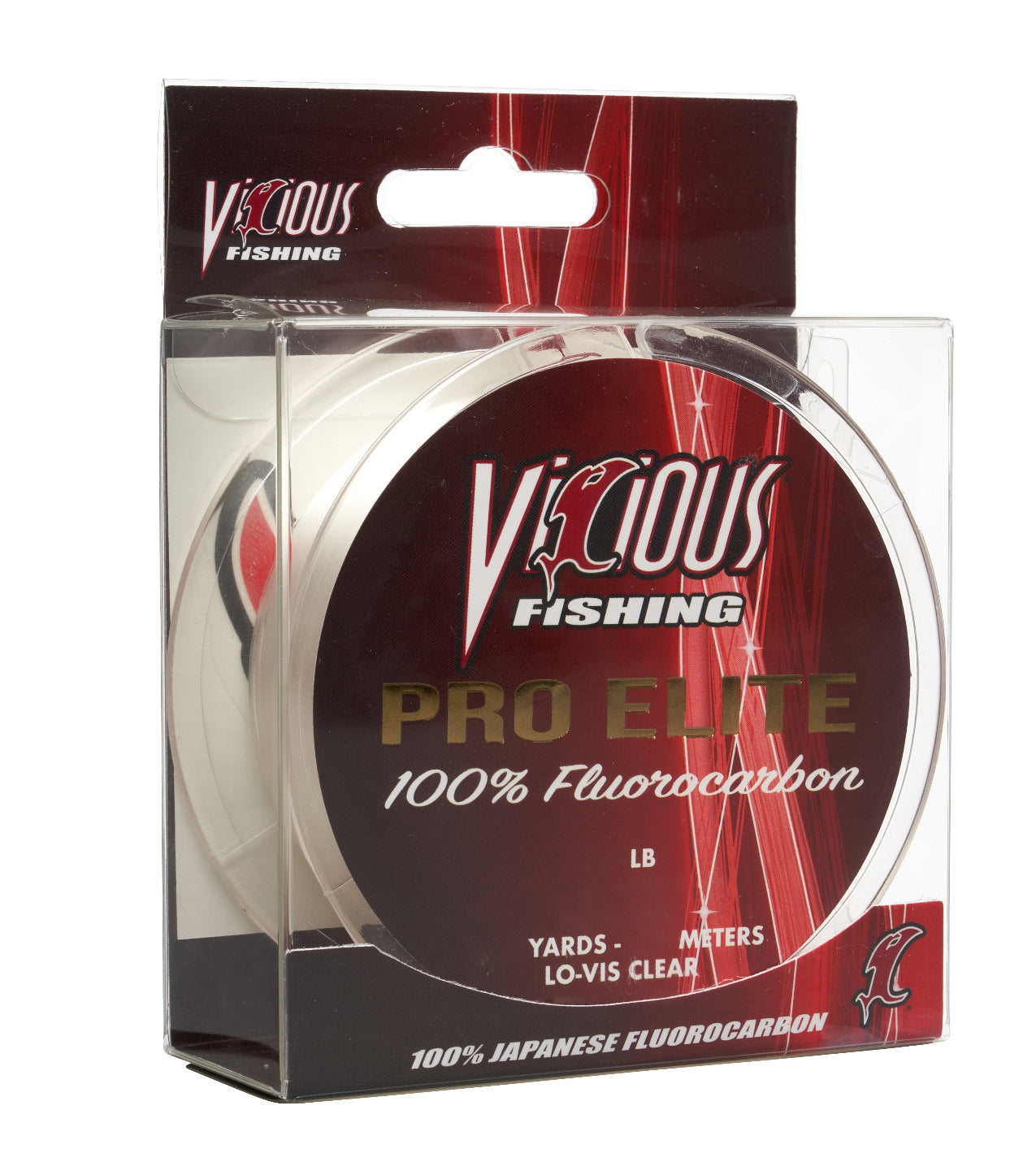 Vicious Pro Elite 100% Japanese Fluorocarbon - 25 LB Test