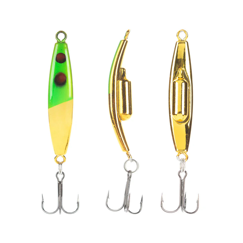 LAKE EFFECT LURES SHAME SHAKER UV SUPER GLOW RATTLE SPOON