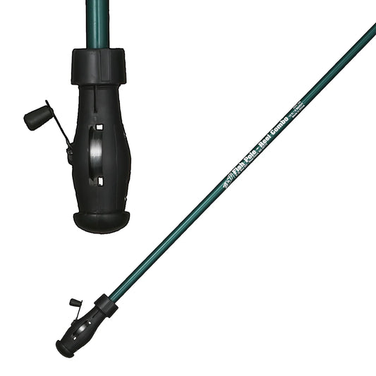 B'n'M FISH POLE-REEL COMBO CANE POLE