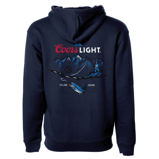 STLHD Men’s X Coors Light Streamside Premium Hoodie