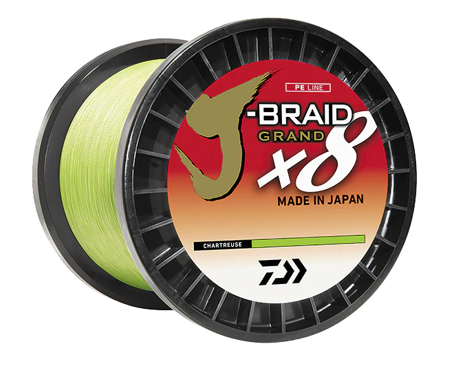 DAIWA J-BRAID GRAND 8X BRAIDED FISHING LINE